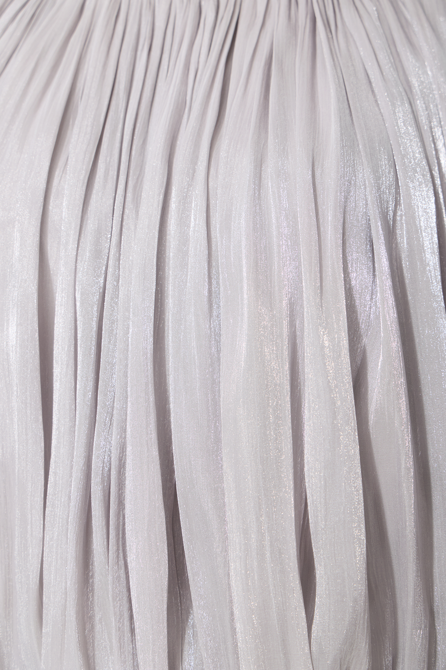 Daydreamers Grey Draped Gathered Maxi Dress