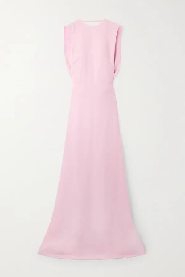 Venus Open Back Bow Detail Maxi Dress