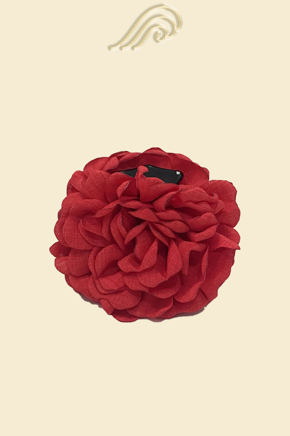 Antonia Handmade Rose Hair Claw