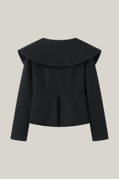 Vera Oversized Collar Jacket-Sunfere