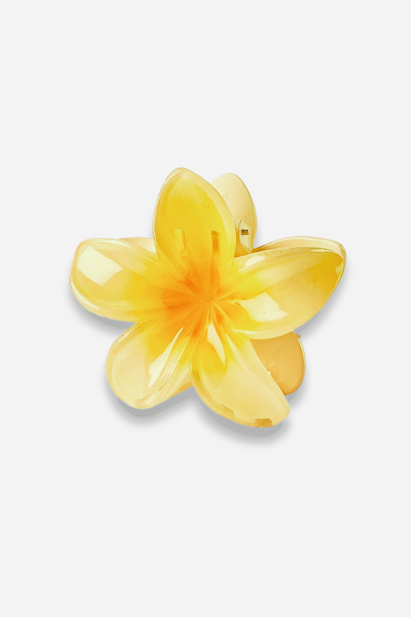 Frangipani Flower Hair Claw-Sunfere