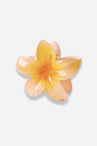 Frangipani Flower Hair Claw