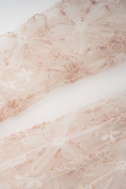 Celia Floral Embroidered Puff Sleeve Maxi Dress