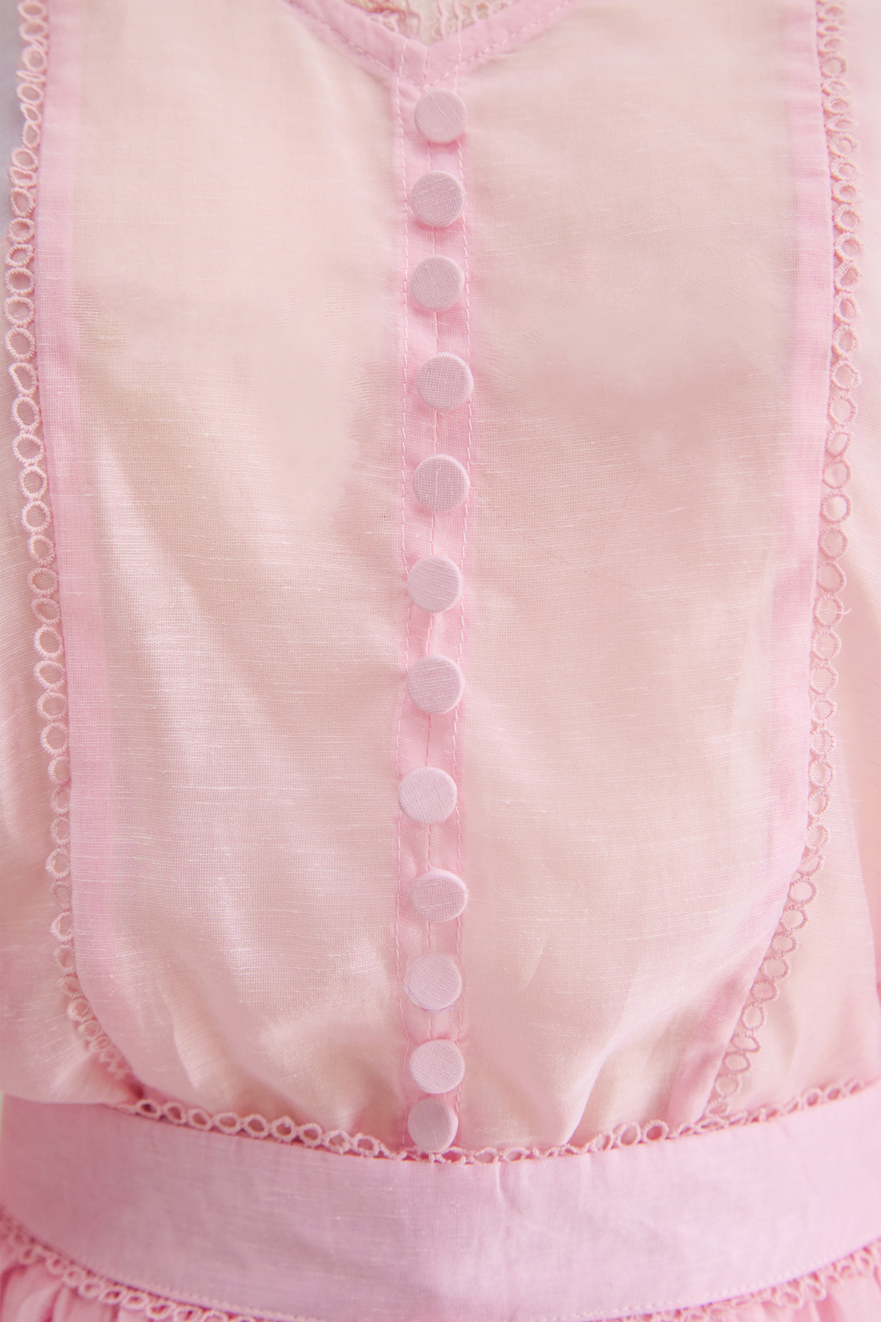 Especially Stunning Pink V-Neck Ruffled Top & Skirt Set