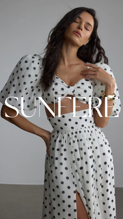Ellie Polka Dot Skirt Set