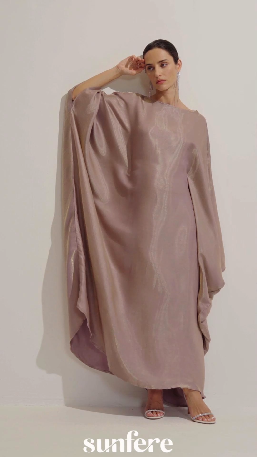 Madeline Batwing Sleeve Maxi Kaftan