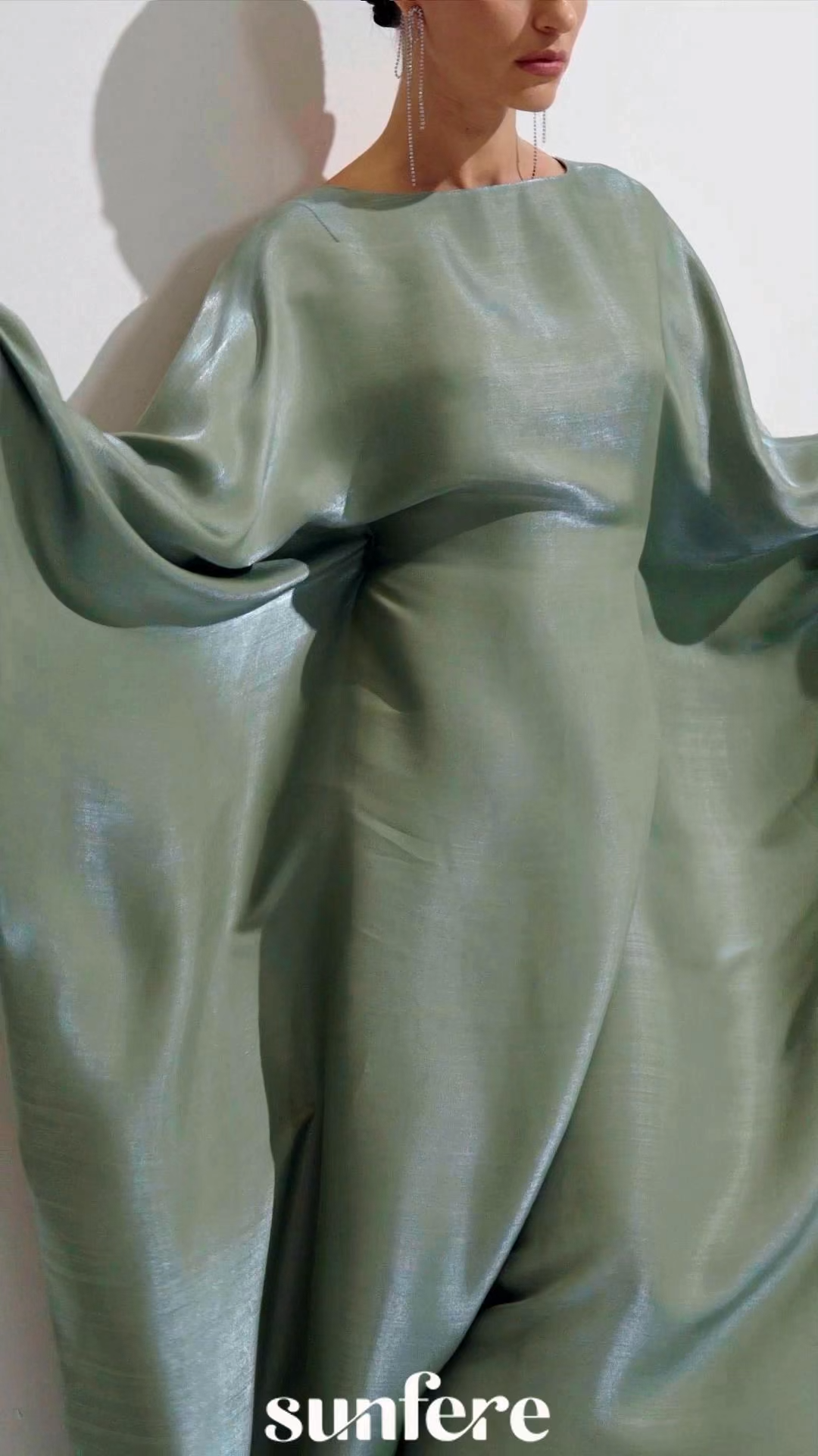 Madeline Batwing Sleeve Maxi Kaftan