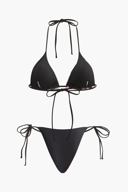 Lucy Floral Print Three-piece Swim Set