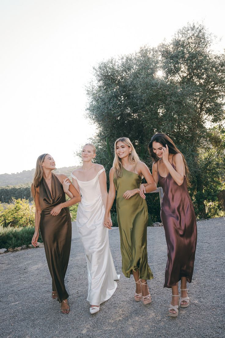 earth tone dresses for wedding guest