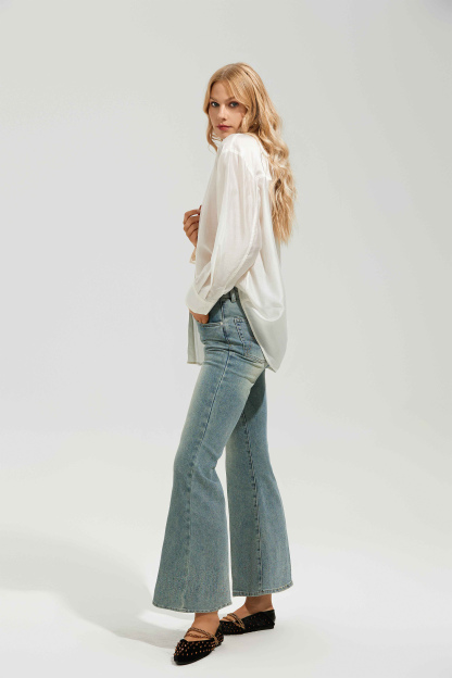 Kendra High Waist Flare Jeans