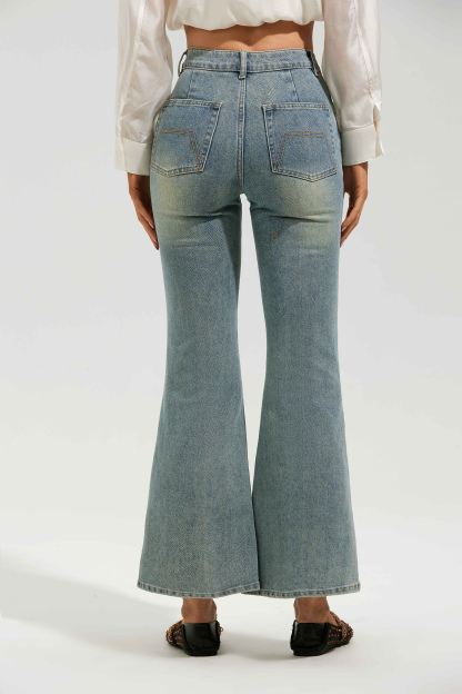 Kendra High Waist Flare Jeans