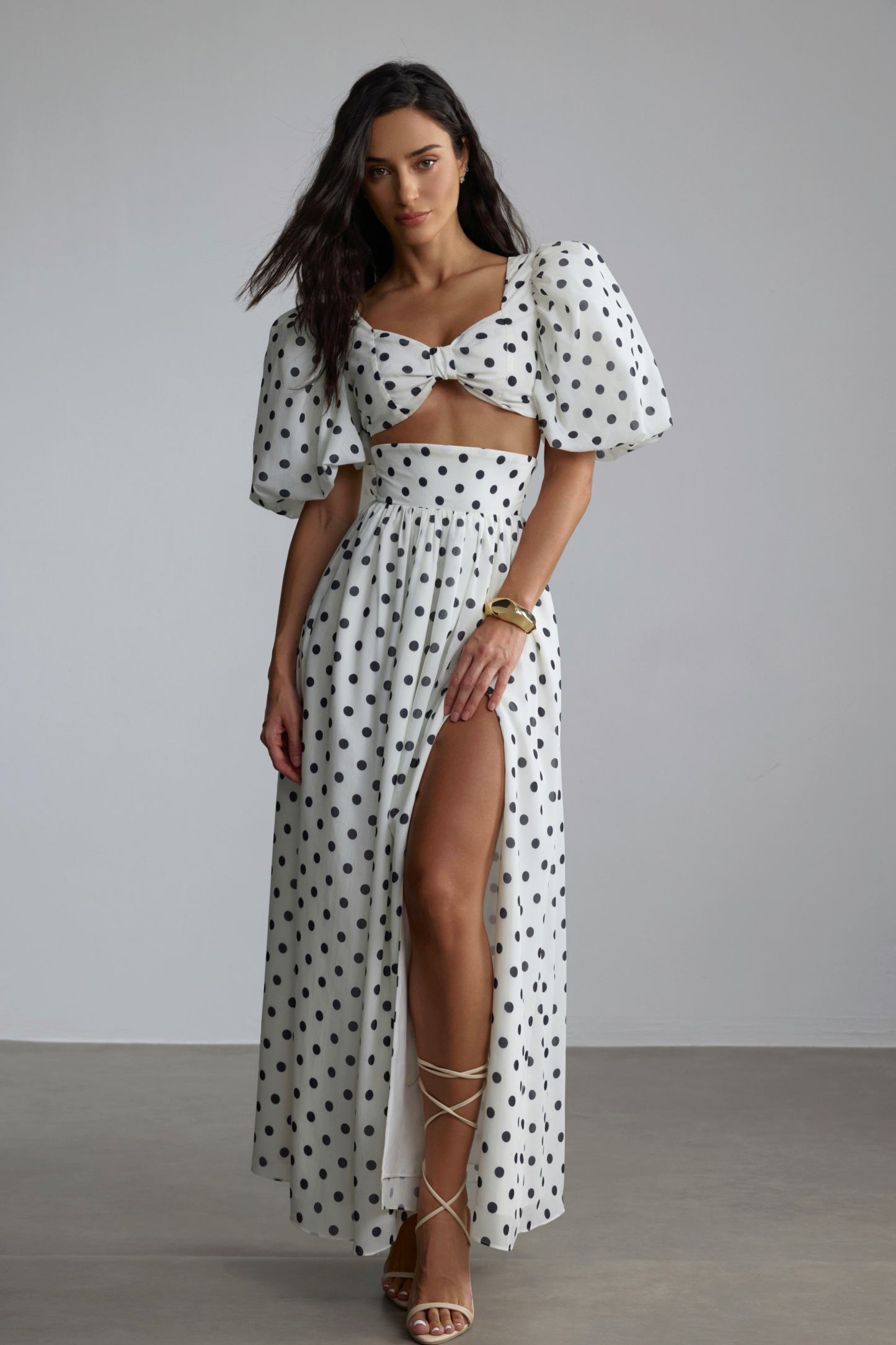 Ellie Polka Dot Skirt Set