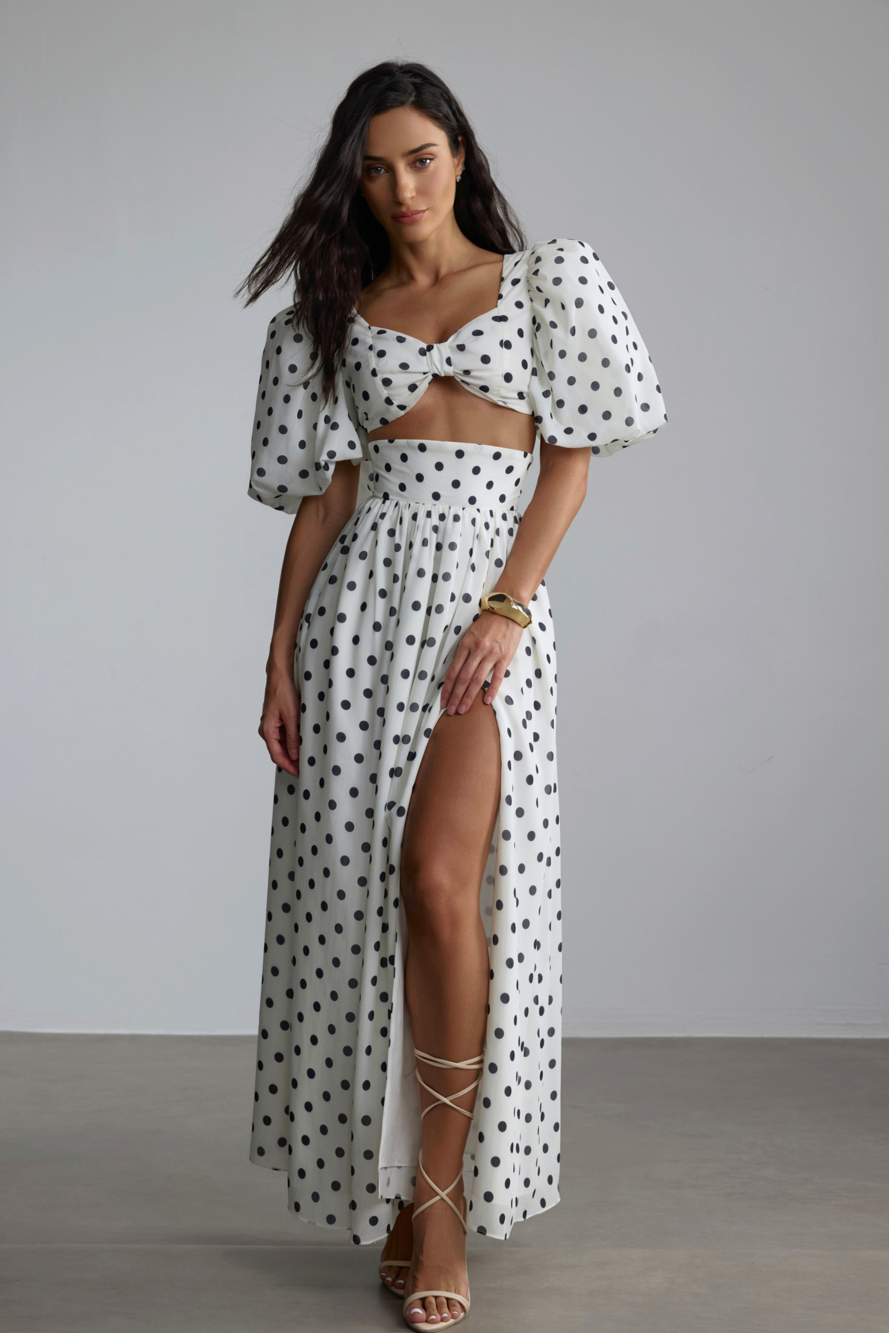 Ellie Polka Dot Skirt Set