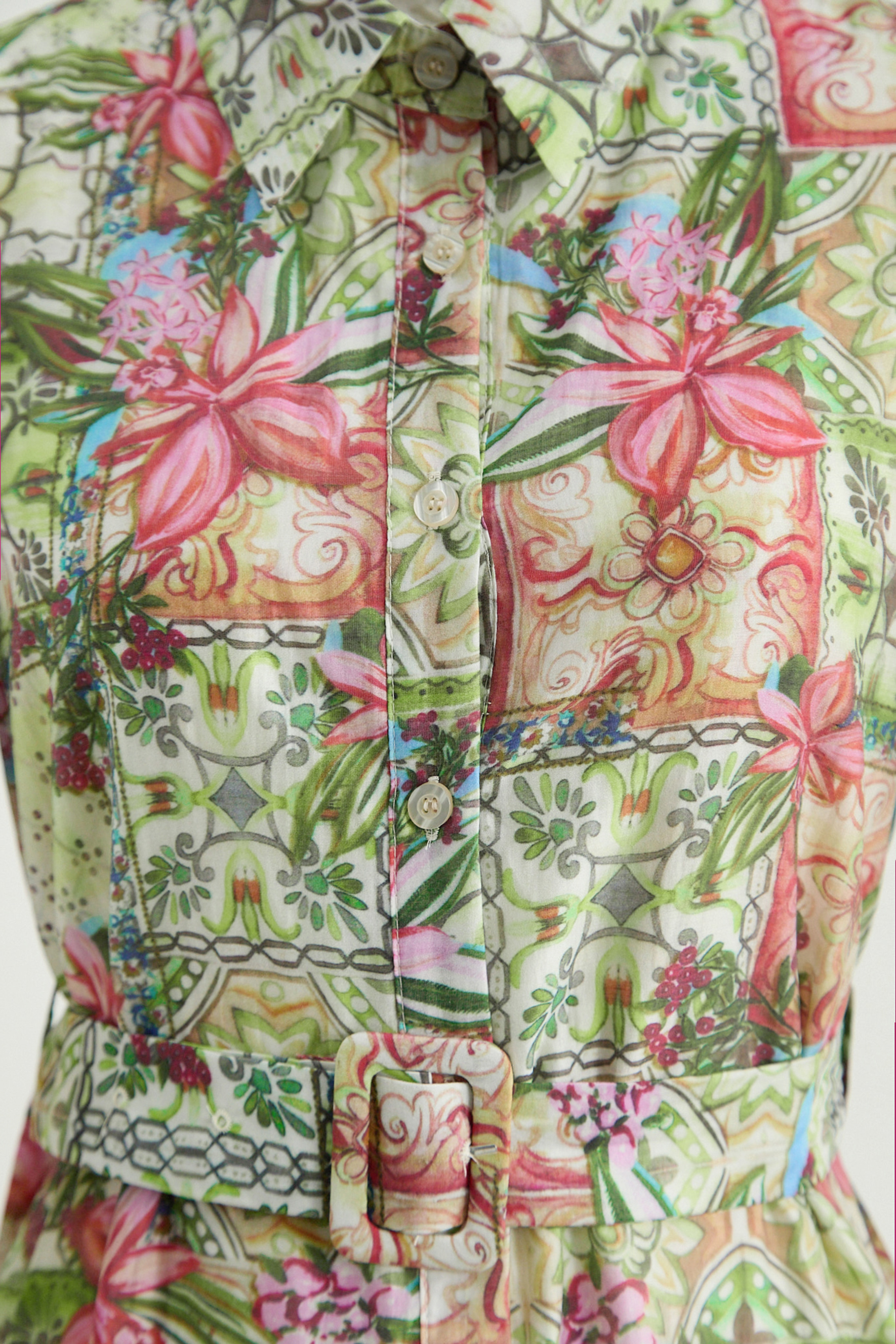 Pretty Little Plans Multi Floral Print Short Sleeve Midi Dress