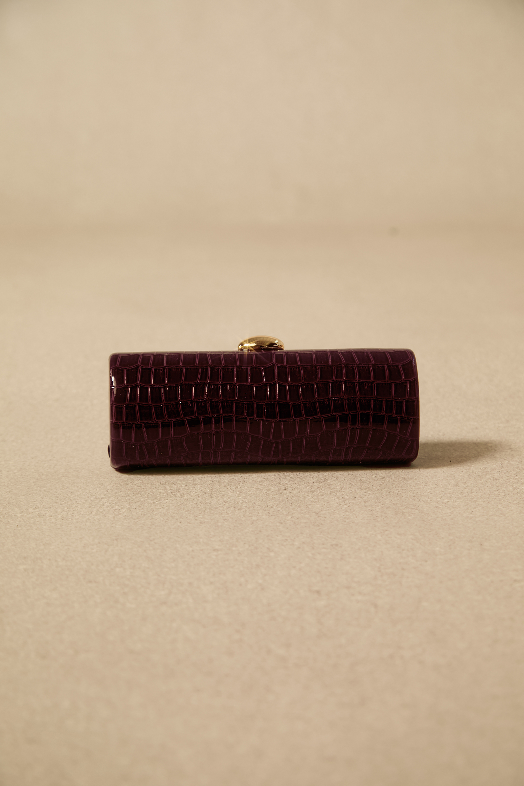 Crocodile Pattern Clutch Bag