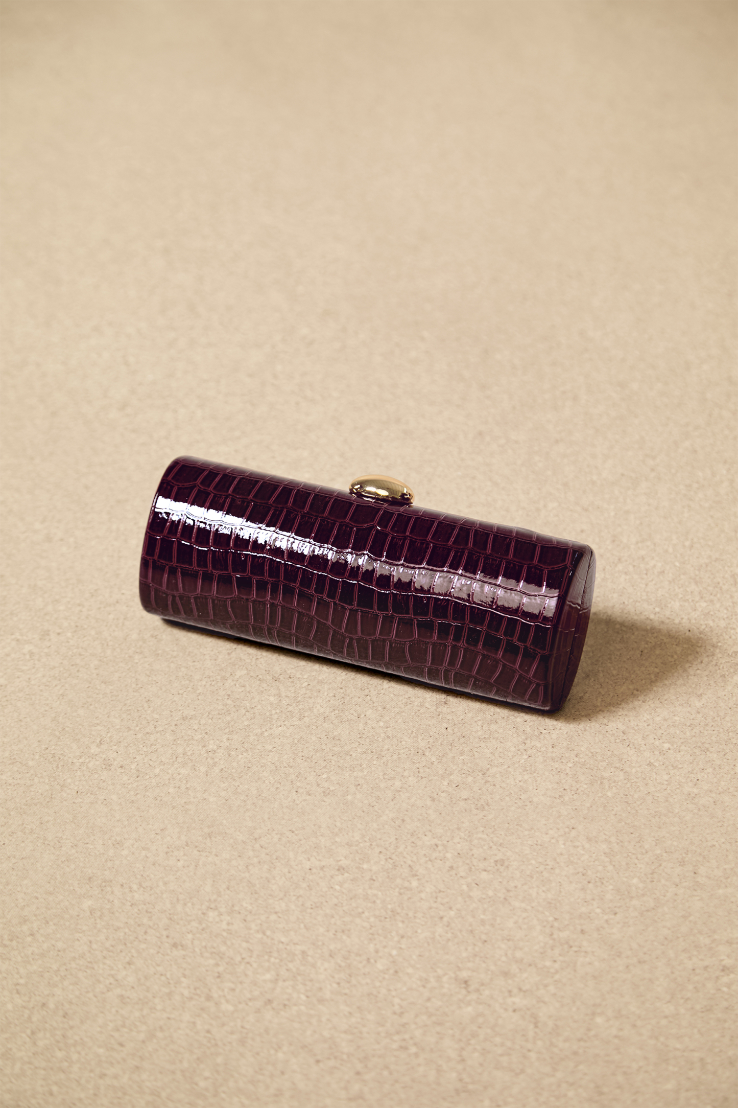 Crocodile Pattern Clutch Bag