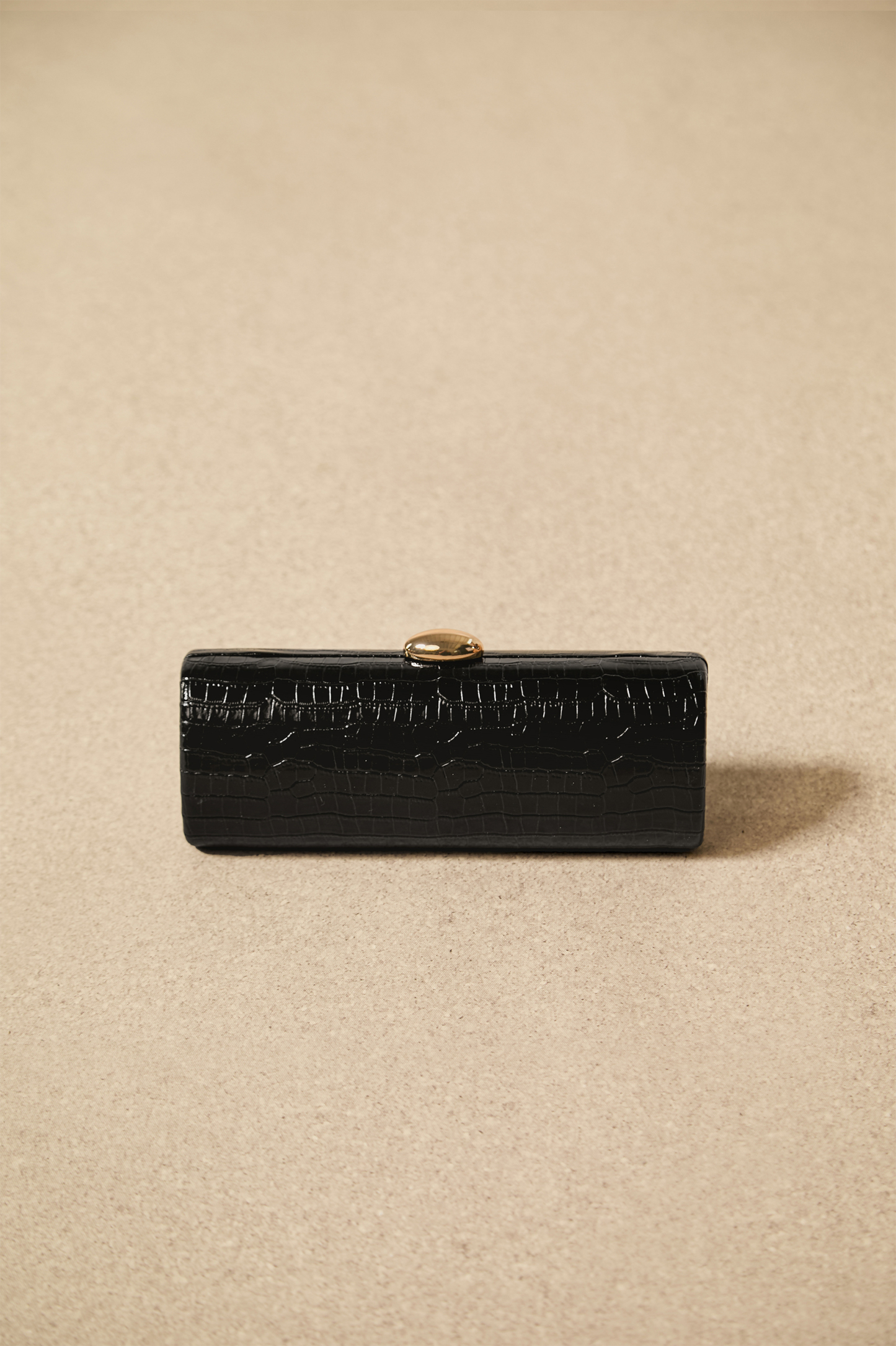 Crocodile Pattern Clutch Bag