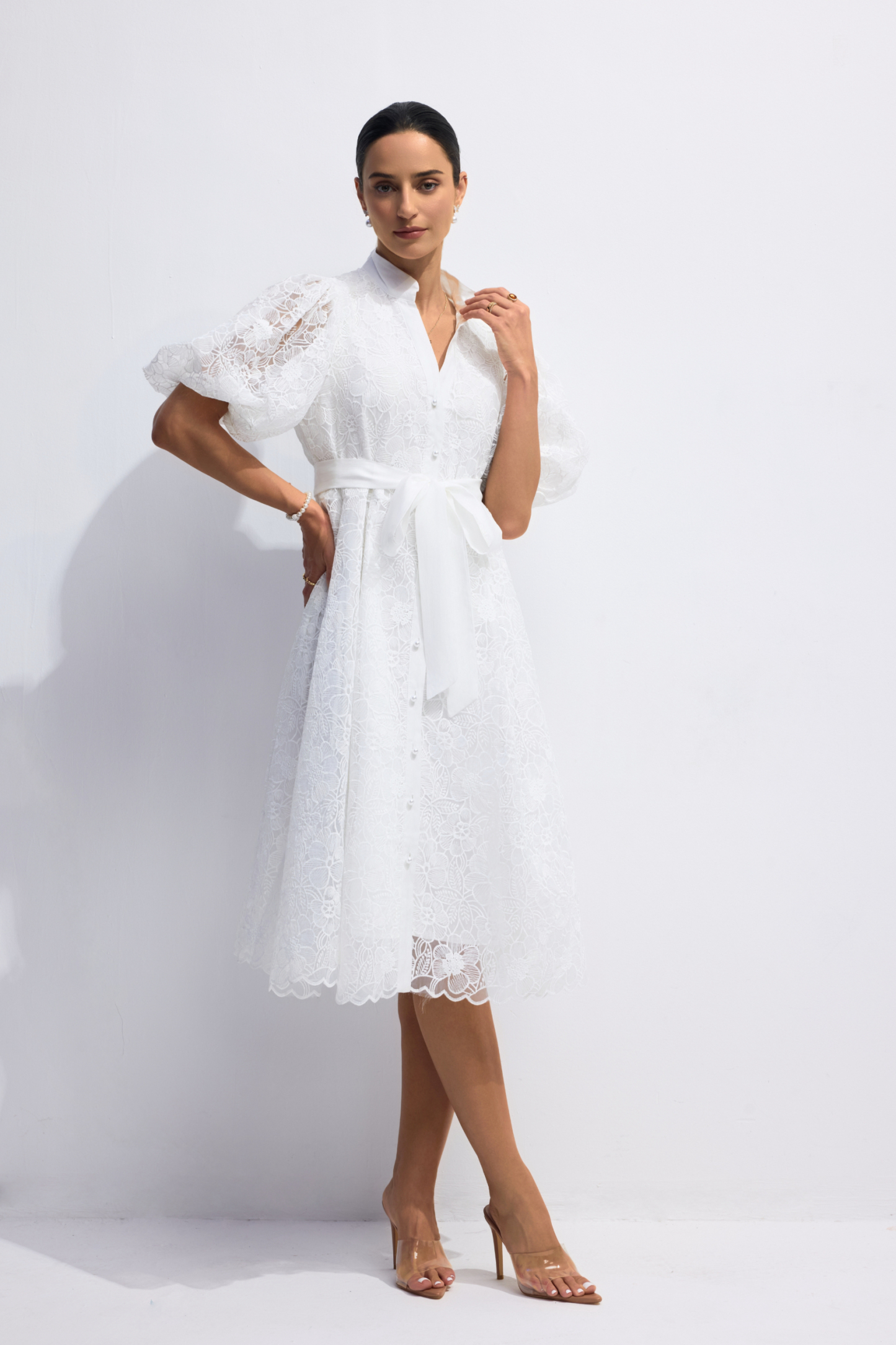 ワンピース ebure circle lace flower dress 36 ワンピース ebure circle lace flower dress 36 ebure circle lace