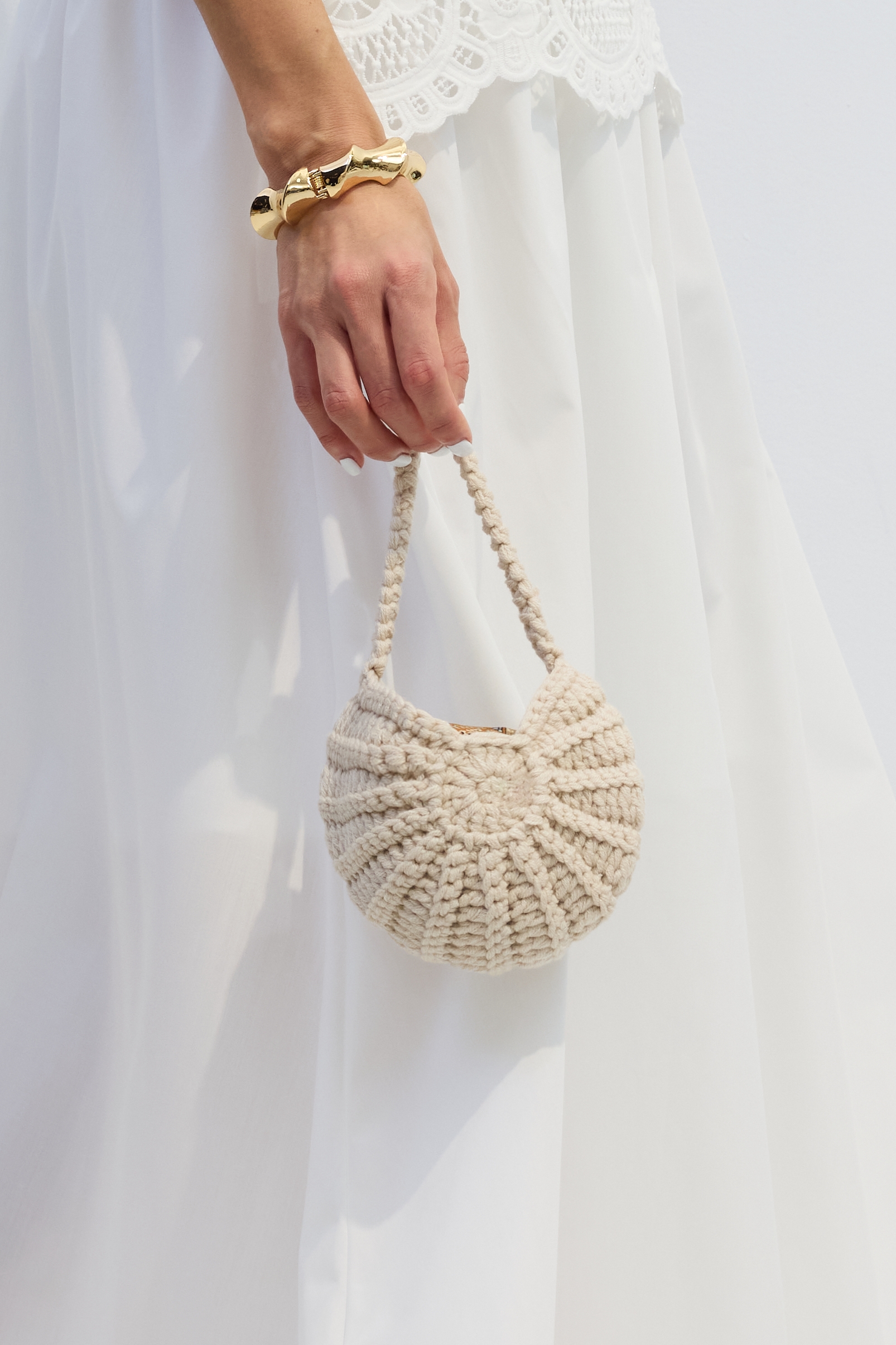 Crochet Sea Shell Handbag
