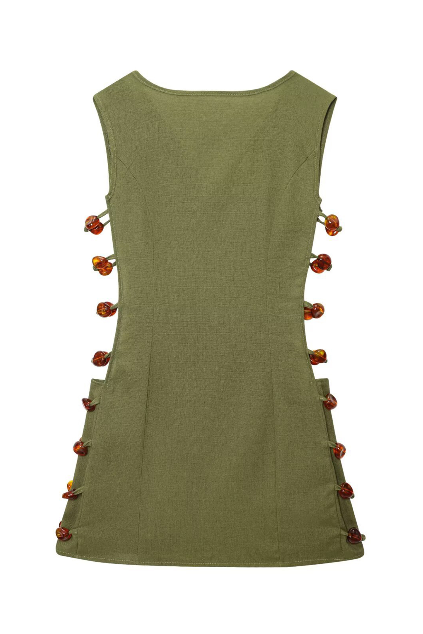 Riva Sleeveless Side Cutout Mini Dress