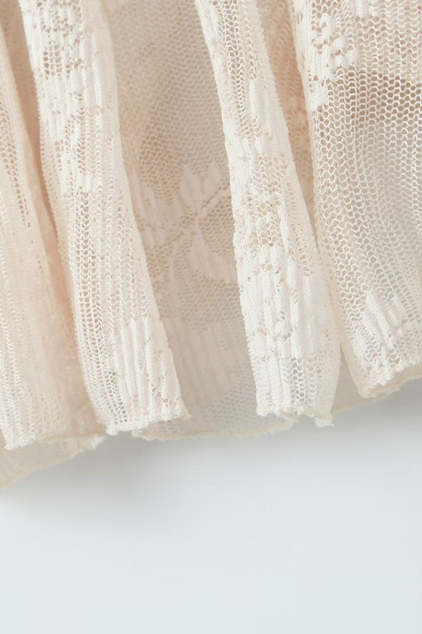 Odelia Sweetheart Lace Flare Mini Dress