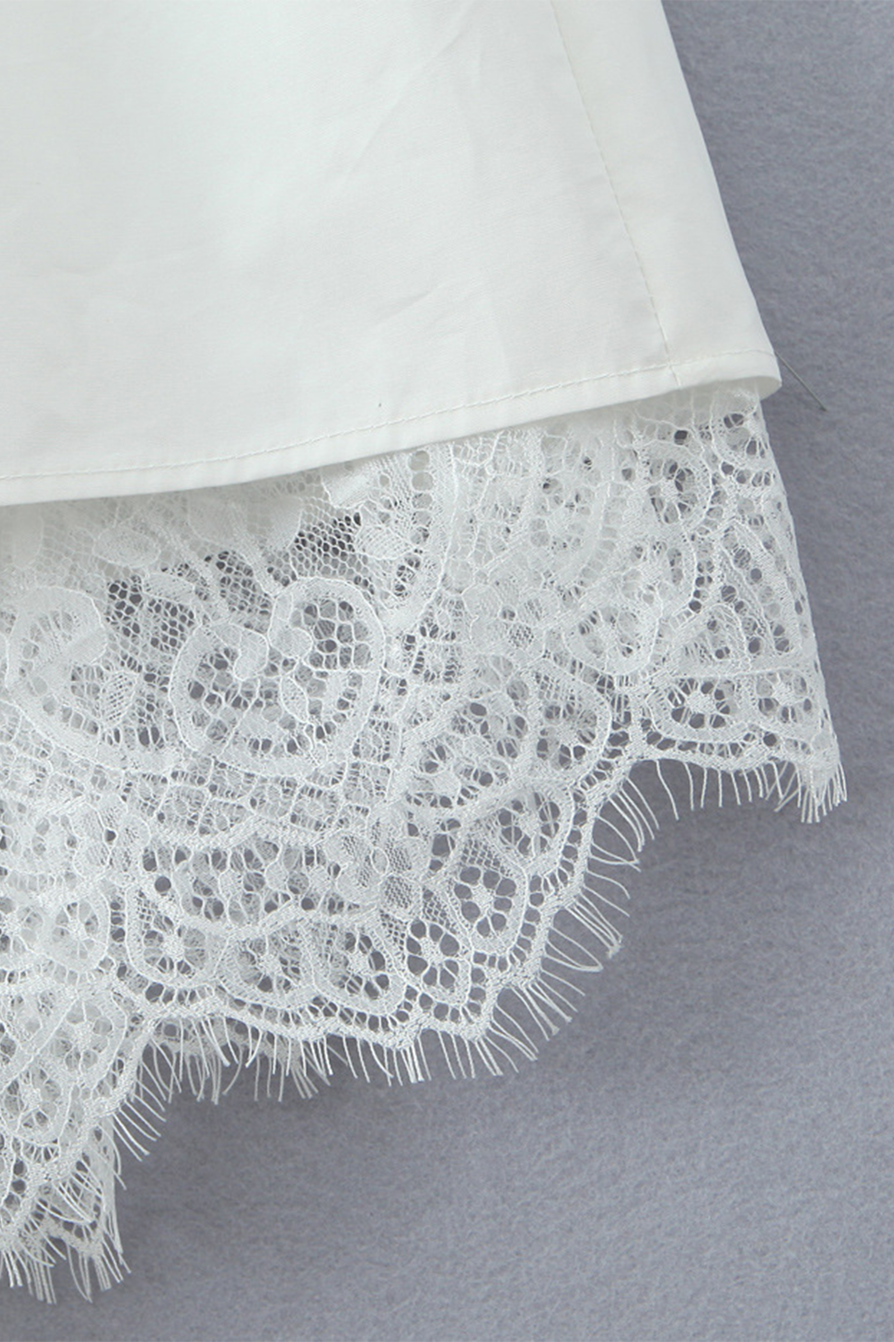 Tasha Lace Trim Spaghetti Strap Midi Dress