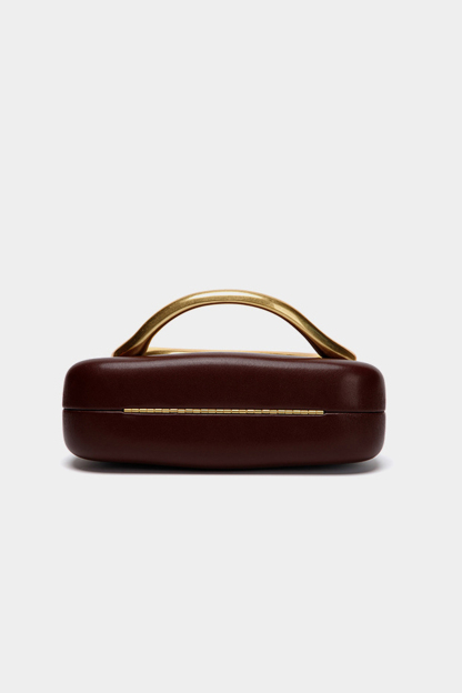 Curved Metal Box Bag