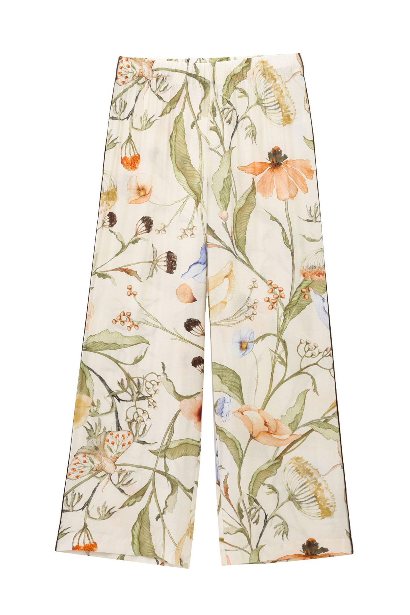 Karen Floral Print Long Sleeve Shirt & Pants Set