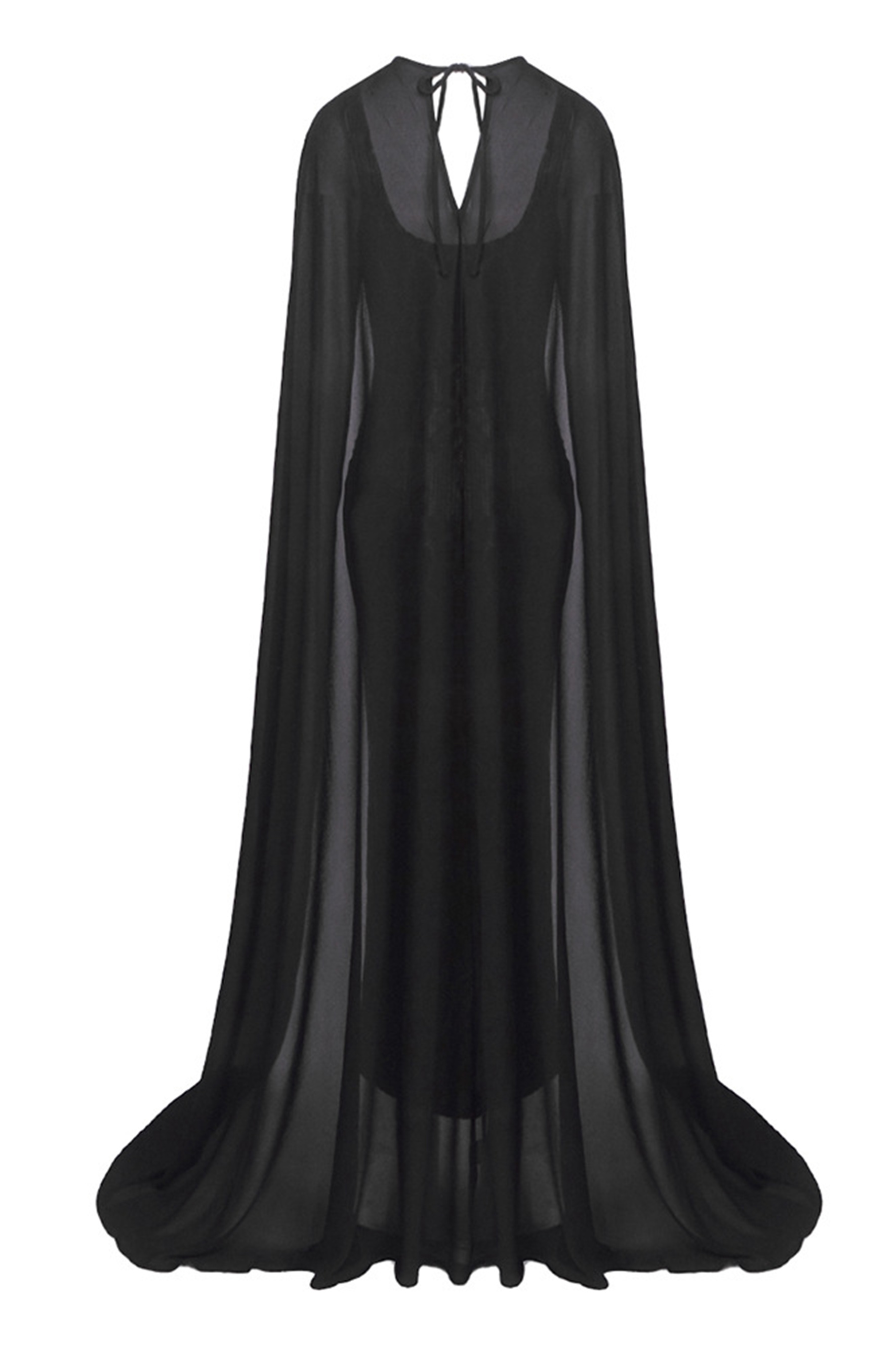 Wild Charm Multi Leopard Print Sequin Maxi Dress & Cape Set