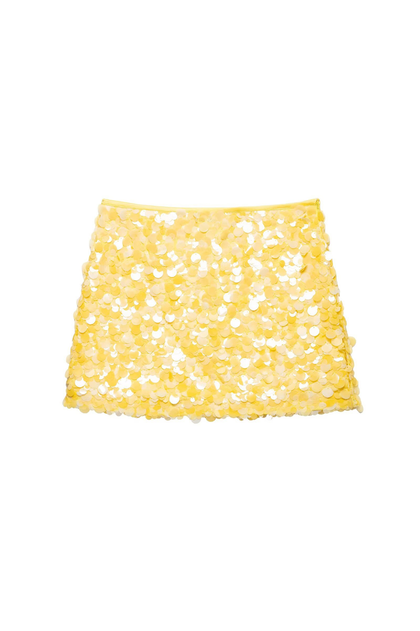 Vicky Sequin Embellished High Waist Mini Skirt