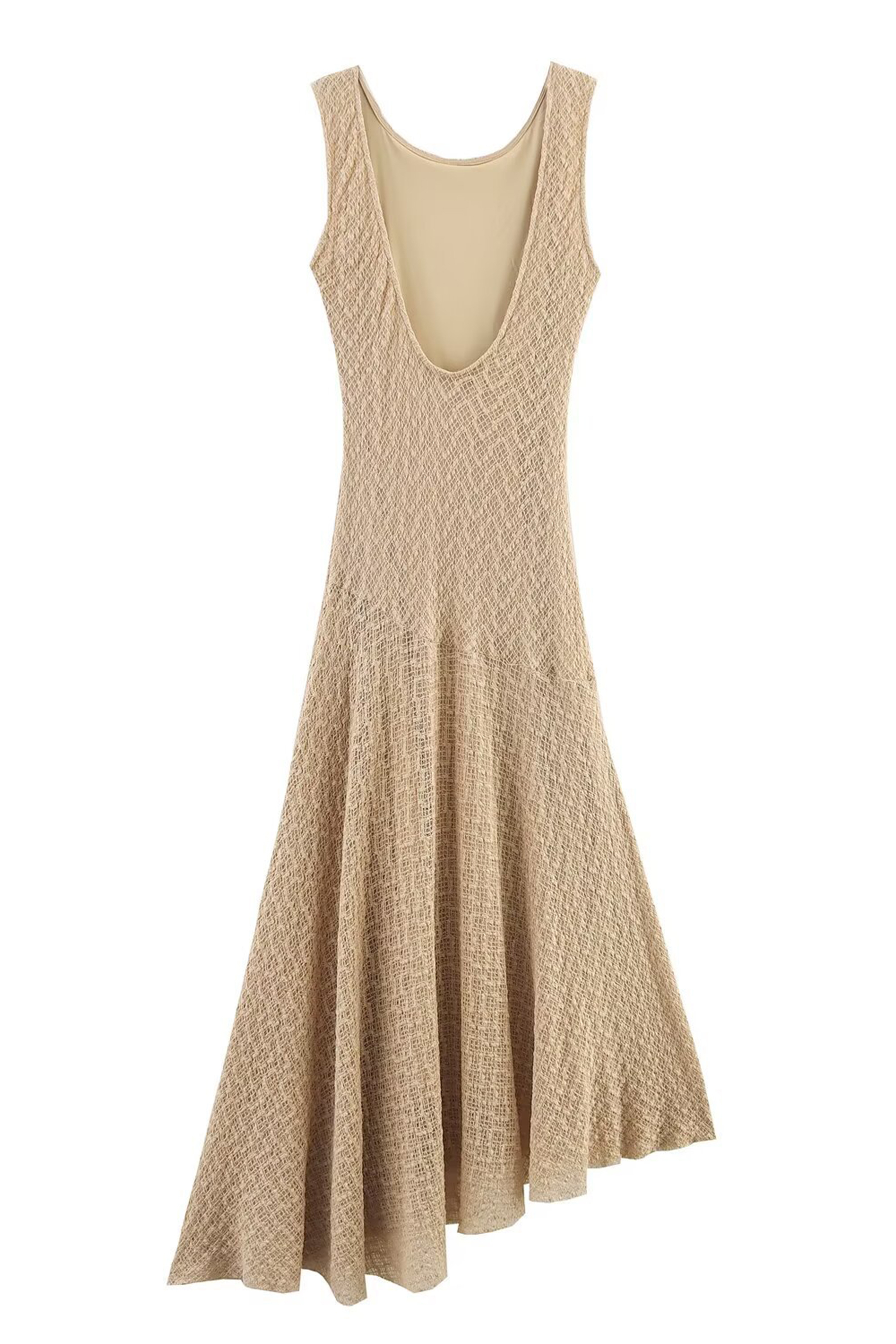 Kelly Sleeveless Textured Maxi Dress