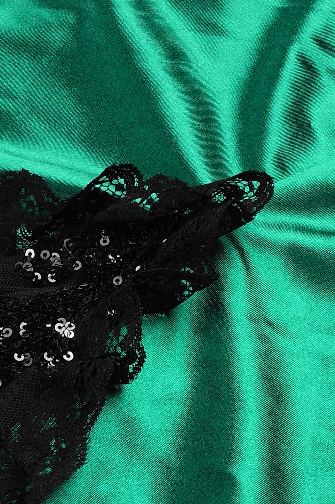 Susanna V-neck Sequin Embellished Maxi Dress