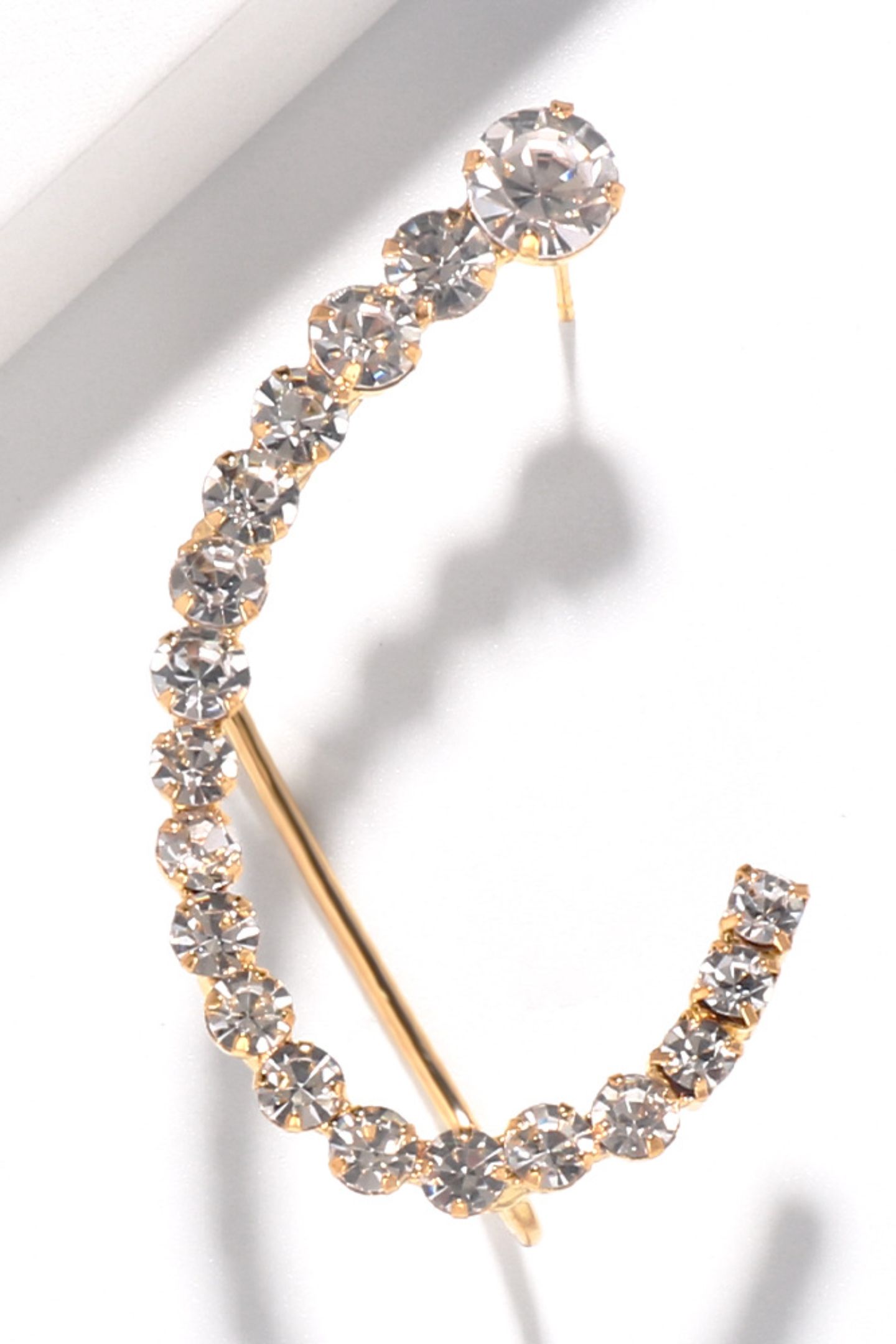 Diana Contour Diamond Single Earring