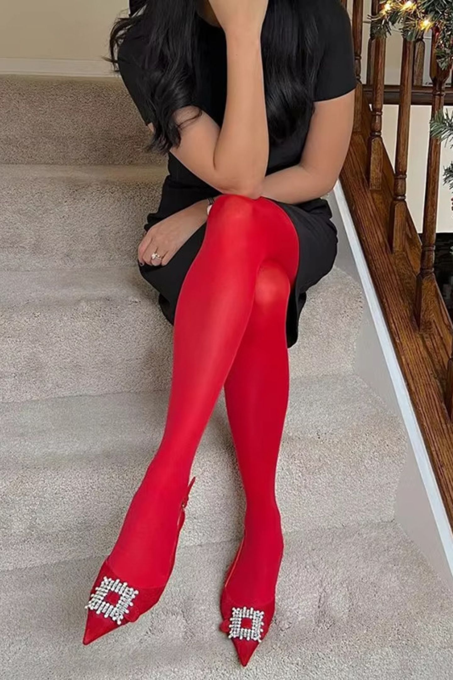 Solid Color Stocking Tights