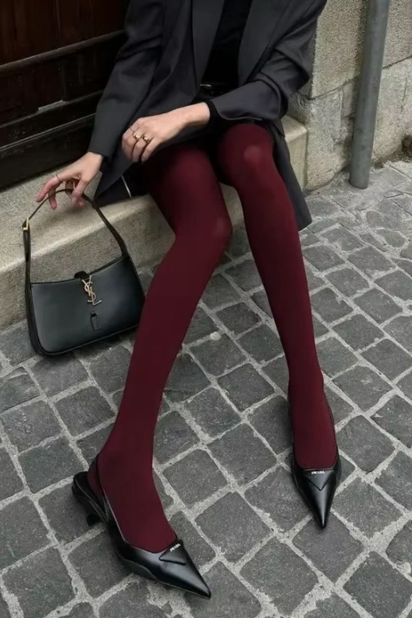 Solid Color Stocking Tights