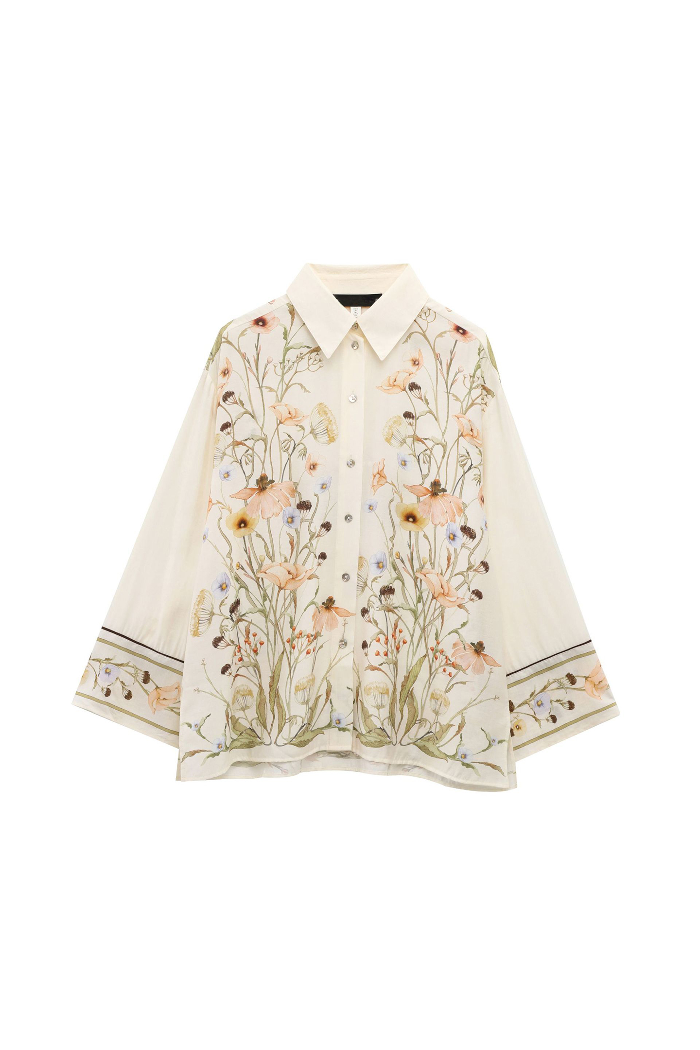 Karen Floral Print Long Sleeve Shirt & Pants Set