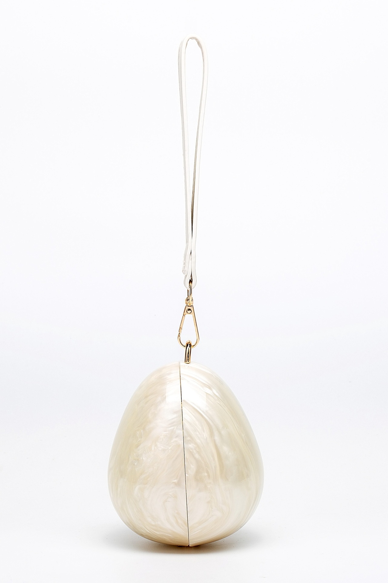 Pearl Strap Egg Bag