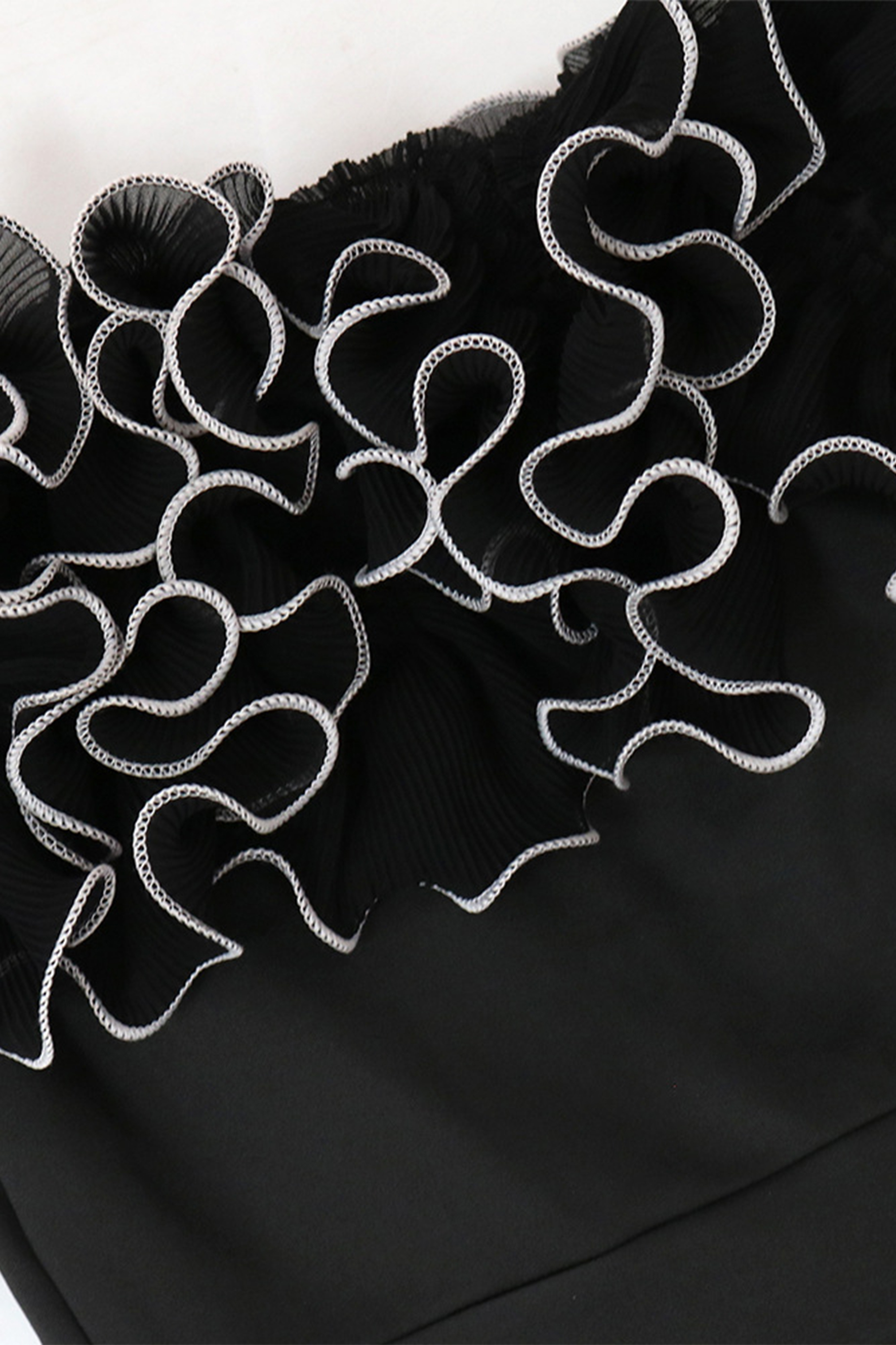 Jessie Off Shoulder Ruffle Trim Jumpsuit