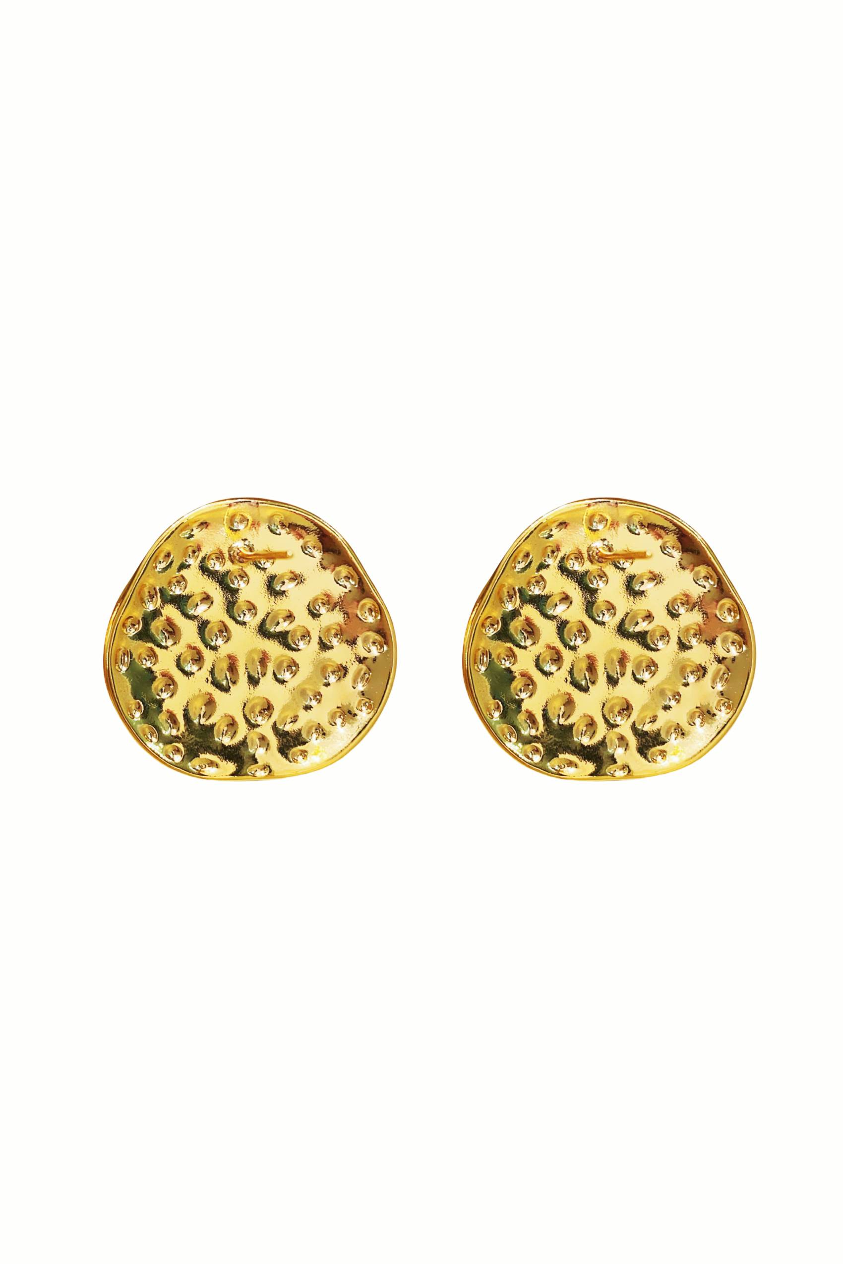 Irregular Edge Pearl Earrings