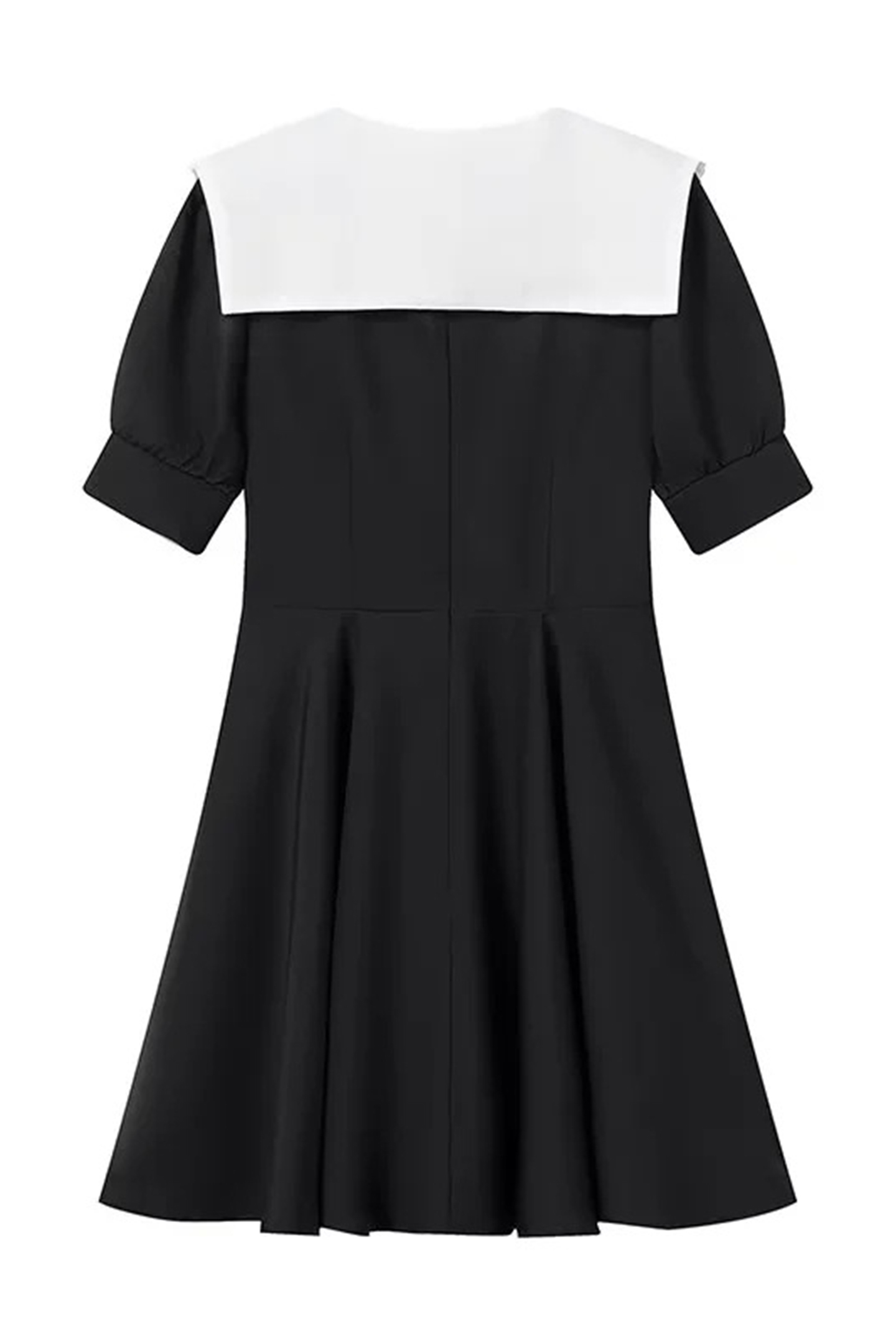 Chloe Doll Collar Puff Sleeve Mini Dress