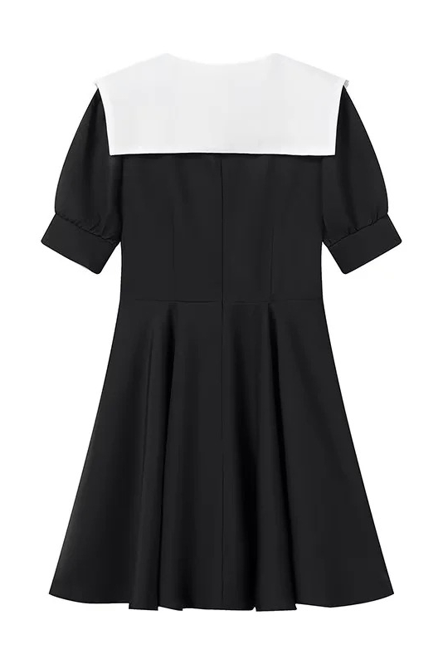 Chloe Doll Collar Puff Sleeve Mini Dress