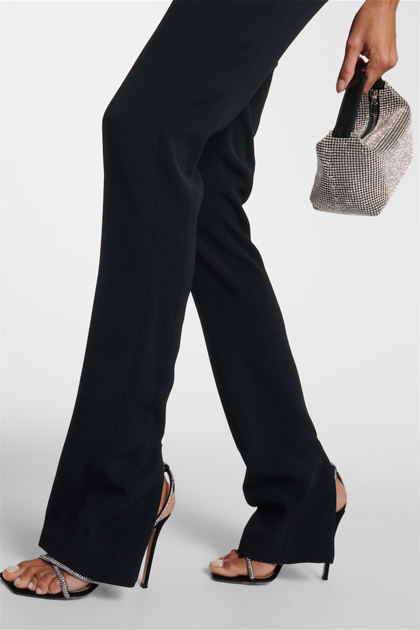 Dana Crystal Embellished Floral Halter Jumpsuit