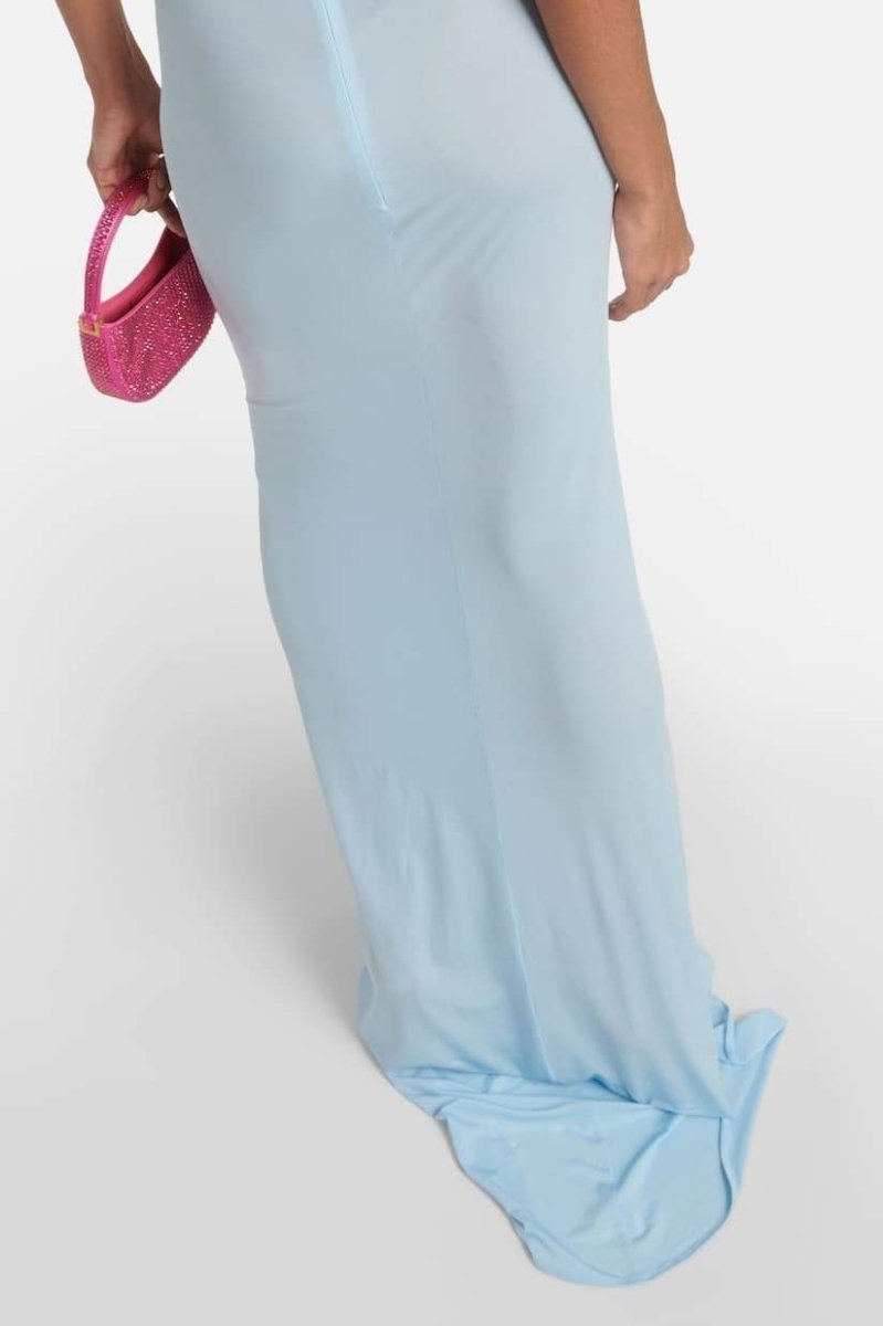 Alexia Halterneck Floral-appliqu�� Maxi Dress-Sunfere