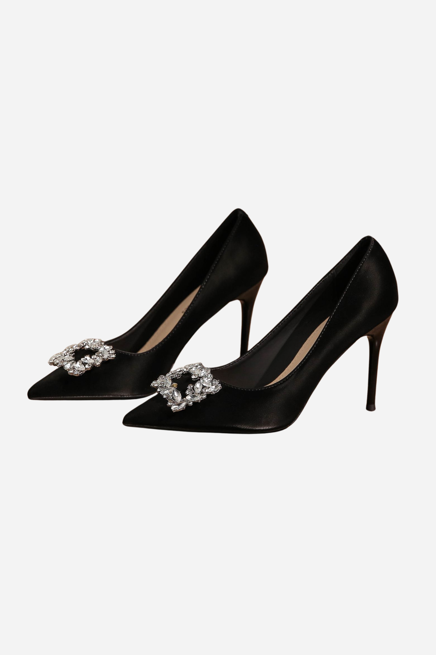 Deborah Diamond Pumps-Sunfere-24.12.1,shoes,diamond,black,glamour,pumps,hight heel,dc,LJ