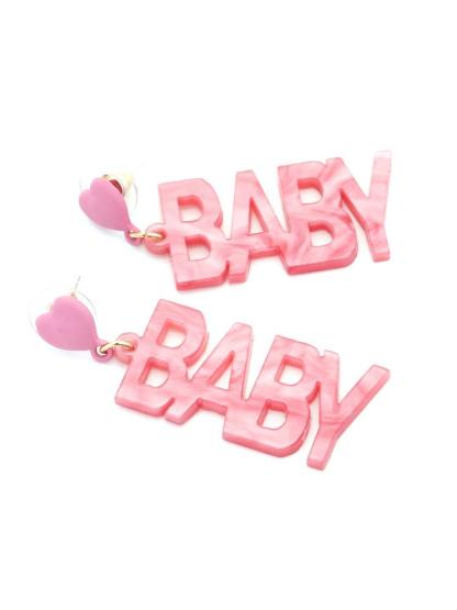 Baby Acrylic Drop Earrings