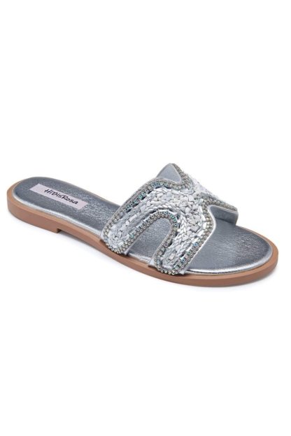 shoes-Barbara Gravel Decor Sandals-SSH00604022610-Gold-37 - Sunfere
