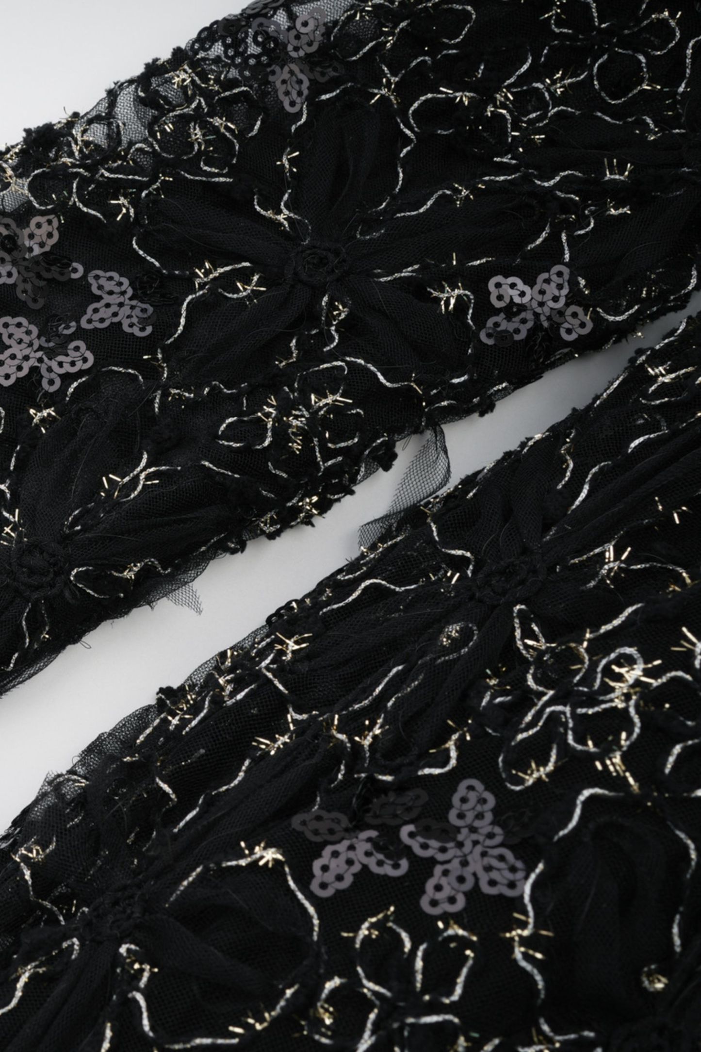 Celia Floral Embroidered Puff Sleeve Maxi Dress