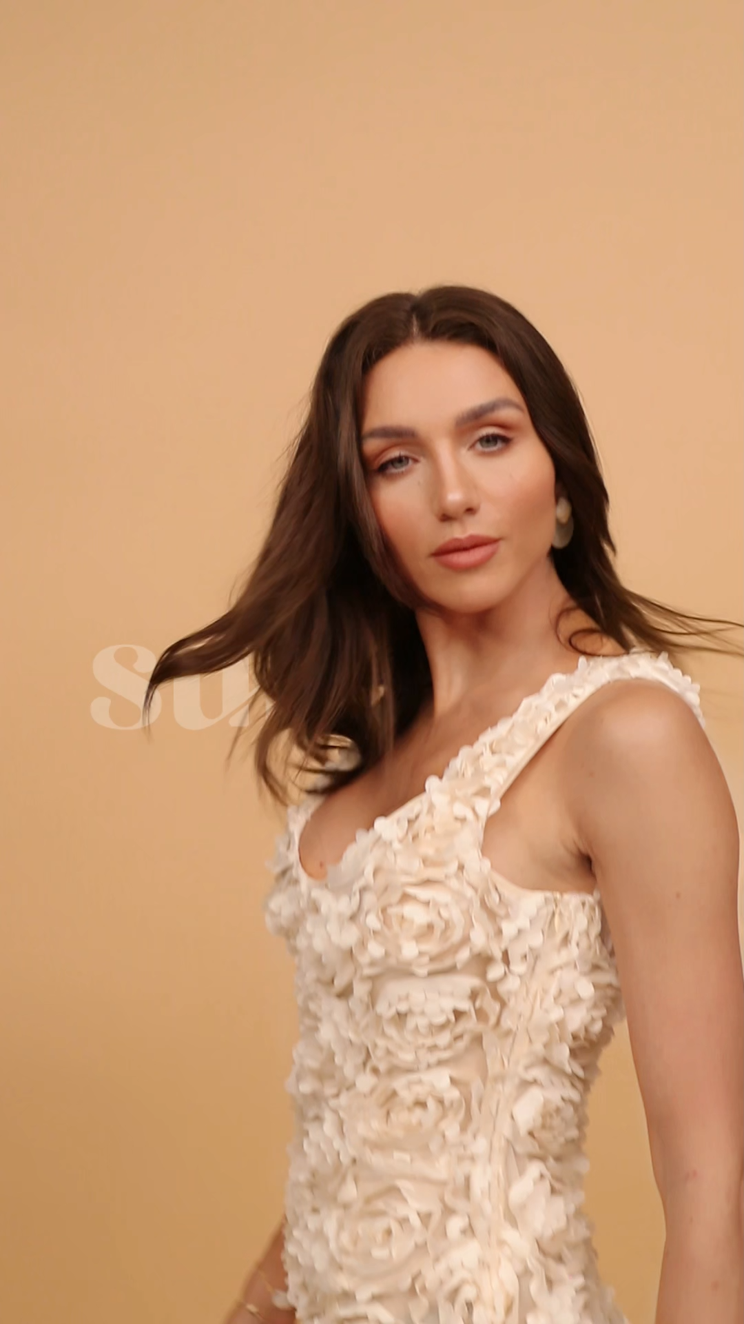 Venus Floral Applique Sleeveless Maxi Dress