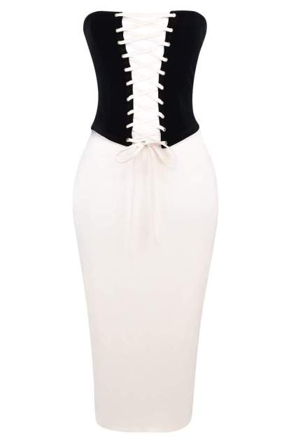 Celeste Lace-up Corset Set-Sunfere