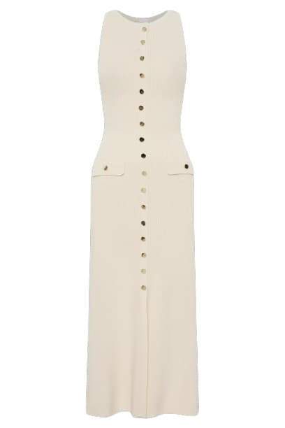 Claire Knit Sleeveless Maxi Dress-Sunfere